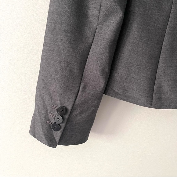 Theory Women's Grey Blazer Size 4 - Picture 9 of 11